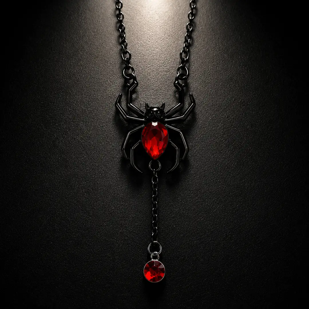 1781435938613 Raven's Vow Kolye - Görsel 1